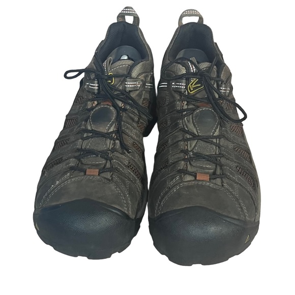 KEEN Men’s ATLANTA COOL ESD Steel Toe Size 13 Brown - Picture 4 of 12